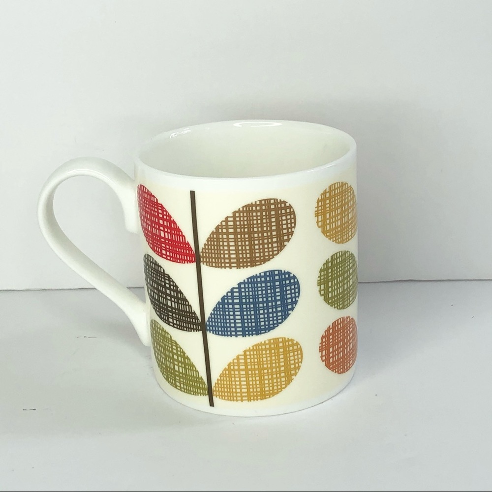 Orla Kiely Multi Linear Stem Coffee Tea Mug Cup - Picture 3 of 8